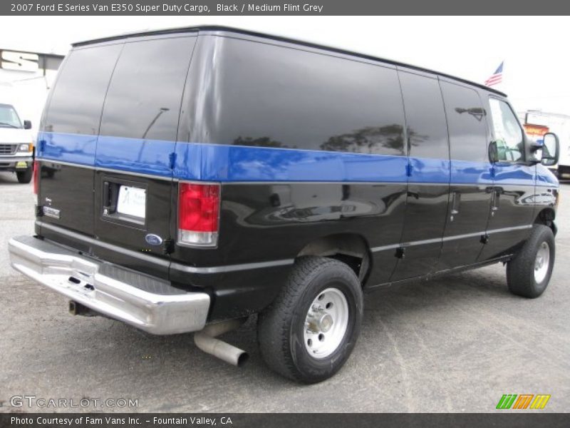 Black / Medium Flint Grey 2007 Ford E Series Van E350 Super Duty Cargo