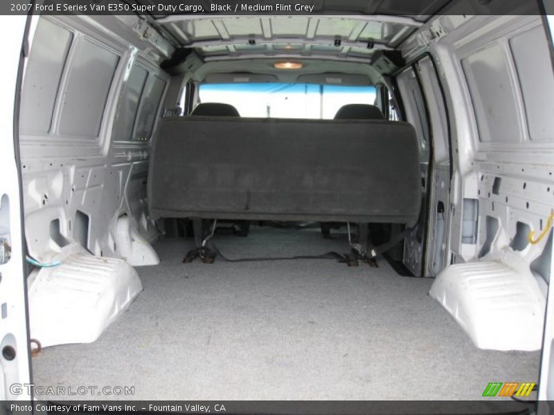 Black / Medium Flint Grey 2007 Ford E Series Van E350 Super Duty Cargo