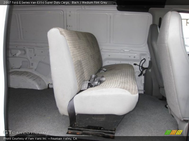 Black / Medium Flint Grey 2007 Ford E Series Van E350 Super Duty Cargo
