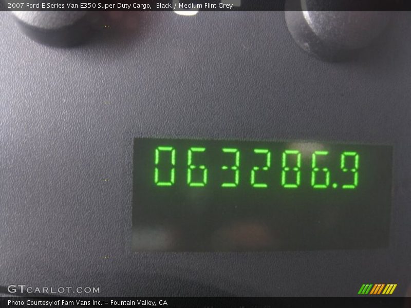 Black / Medium Flint Grey 2007 Ford E Series Van E350 Super Duty Cargo