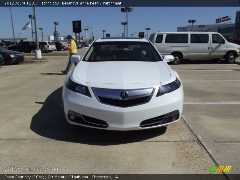 Bellanova White Pearl / Parchment 2012 Acura TL 3.5 Technology
