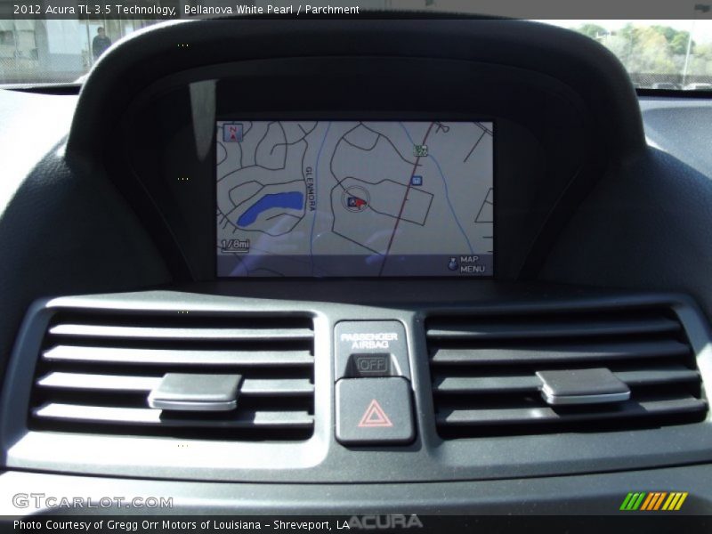 Bellanova White Pearl / Parchment 2012 Acura TL 3.5 Technology