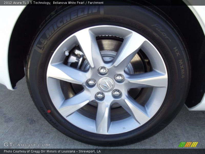 Bellanova White Pearl / Parchment 2012 Acura TL 3.5 Technology