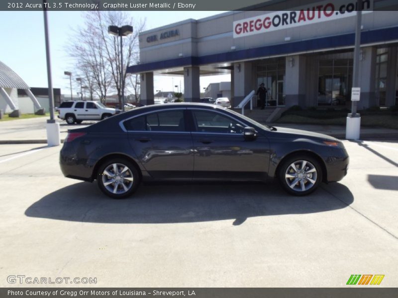 Graphite Luster Metallic / Ebony 2012 Acura TL 3.5 Technology
