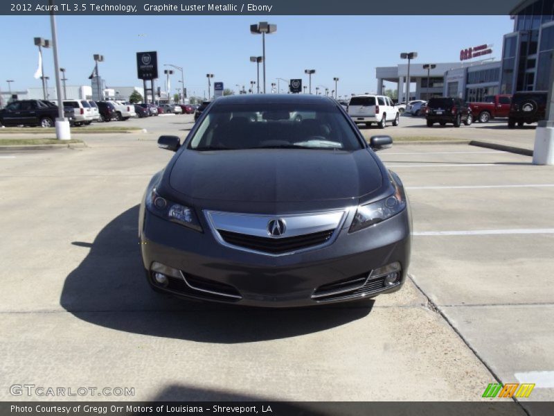 Graphite Luster Metallic / Ebony 2012 Acura TL 3.5 Technology