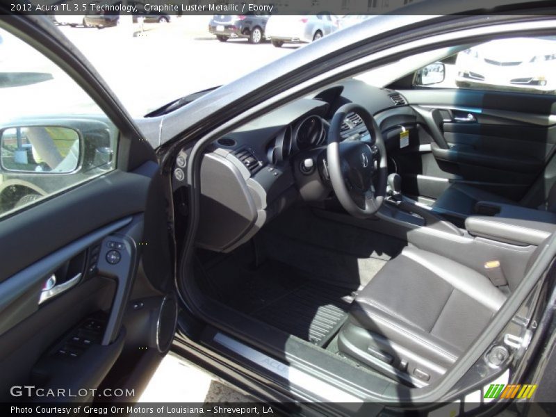 Graphite Luster Metallic / Ebony 2012 Acura TL 3.5 Technology
