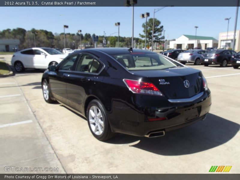 Crystal Black Pearl / Parchment 2012 Acura TL 3.5