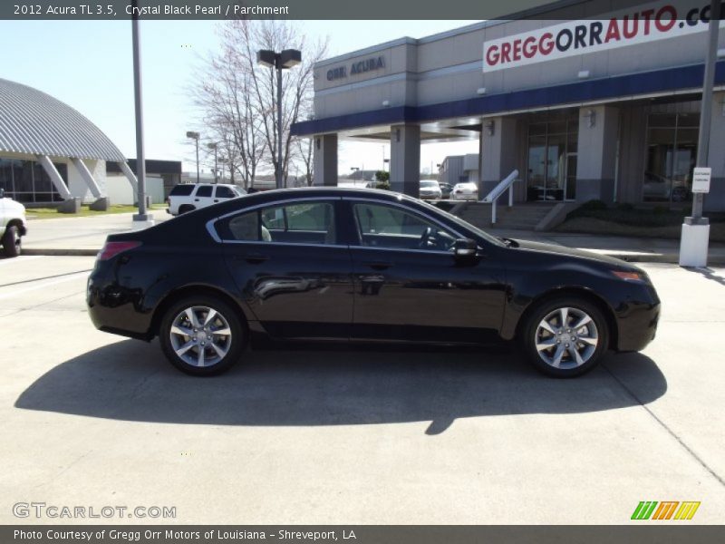 Crystal Black Pearl / Parchment 2012 Acura TL 3.5