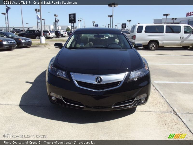 Crystal Black Pearl / Parchment 2012 Acura TL 3.5
