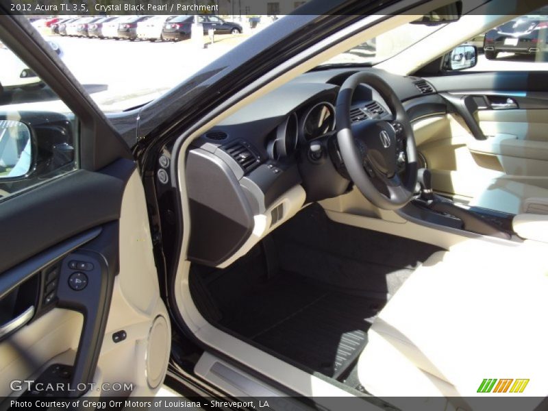 Crystal Black Pearl / Parchment 2012 Acura TL 3.5
