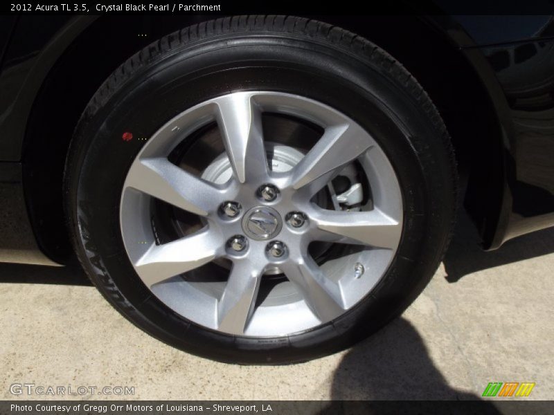 Crystal Black Pearl / Parchment 2012 Acura TL 3.5