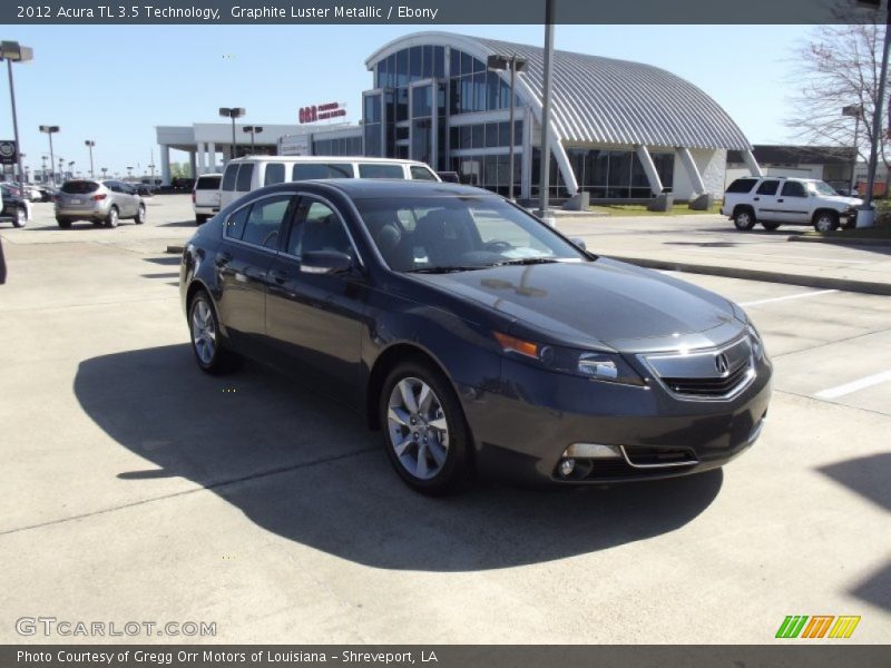 Graphite Luster Metallic / Ebony 2012 Acura TL 3.5 Technology