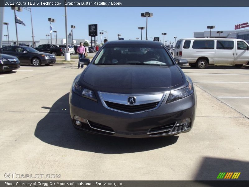 Graphite Luster Metallic / Ebony 2012 Acura TL 3.5 Technology