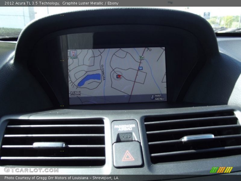 Graphite Luster Metallic / Ebony 2012 Acura TL 3.5 Technology