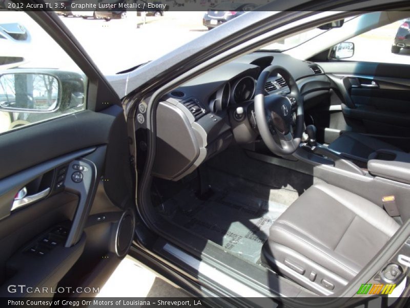 Graphite Luster Metallic / Ebony 2012 Acura TL 3.5