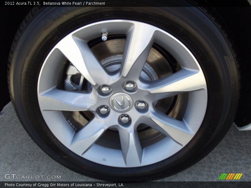 Bellanova White Pearl / Parchment 2012 Acura TL 3.5