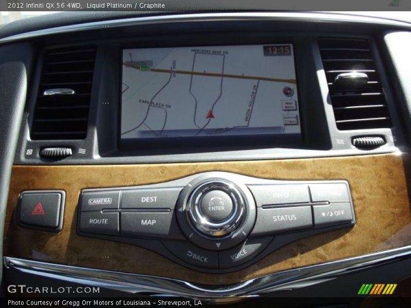Liquid Platinum / Graphite 2012 Infiniti QX 56 4WD