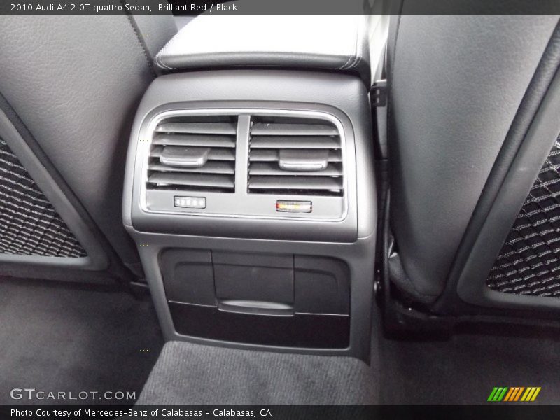 Brilliant Red / Black 2010 Audi A4 2.0T quattro Sedan
