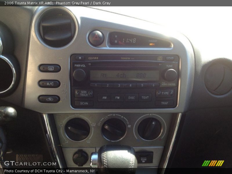 Phantom Gray Pearl / Dark Gray 2006 Toyota Matrix XR AWD