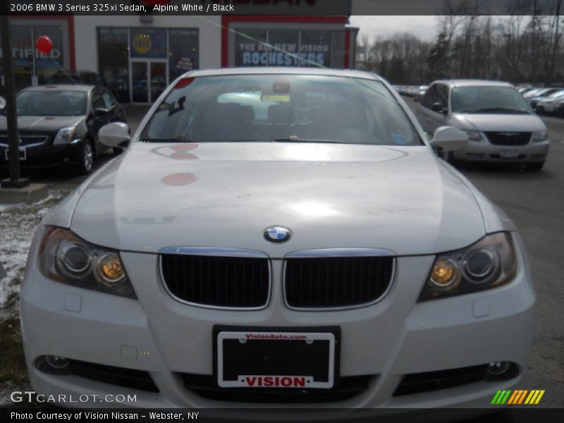 Alpine White / Black 2006 BMW 3 Series 325xi Sedan