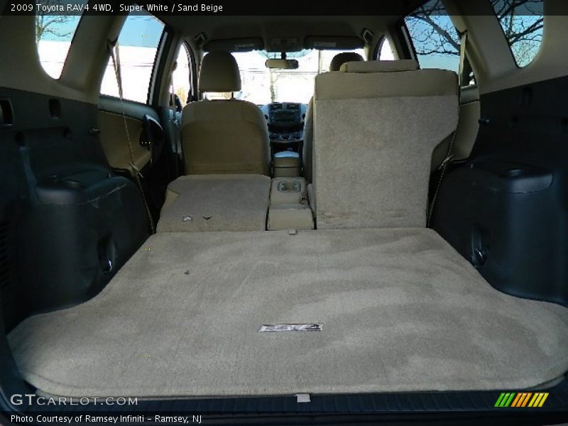 Super White / Sand Beige 2009 Toyota RAV4 4WD