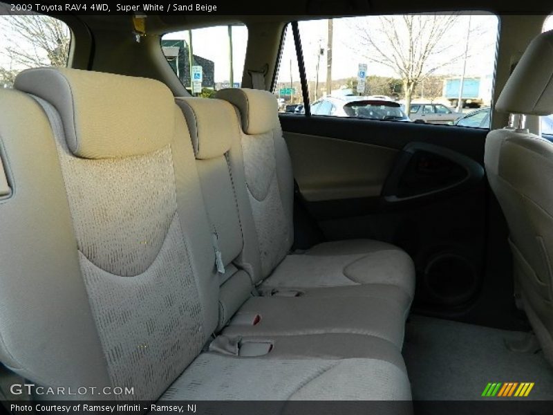 Super White / Sand Beige 2009 Toyota RAV4 4WD
