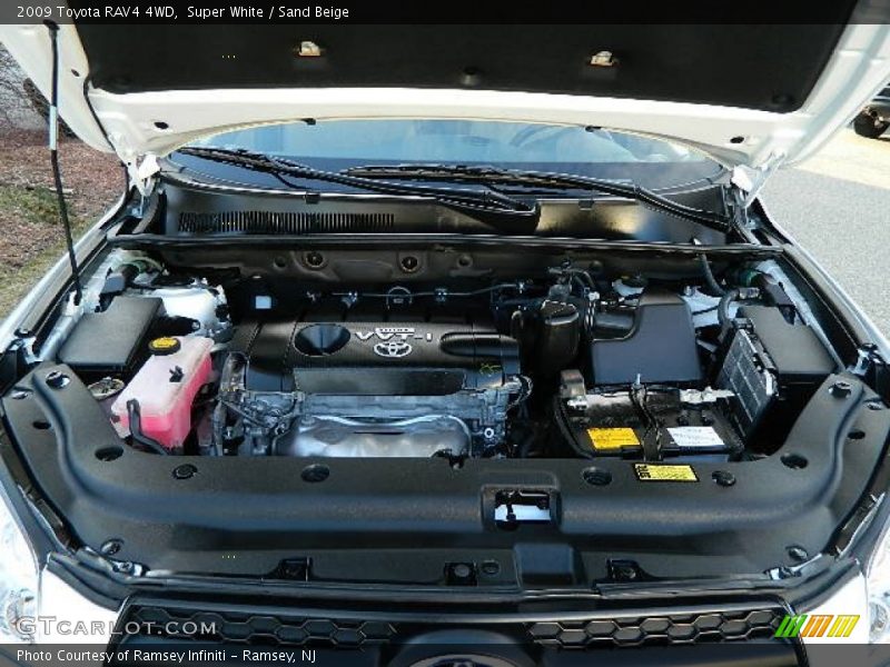 Super White / Sand Beige 2009 Toyota RAV4 4WD