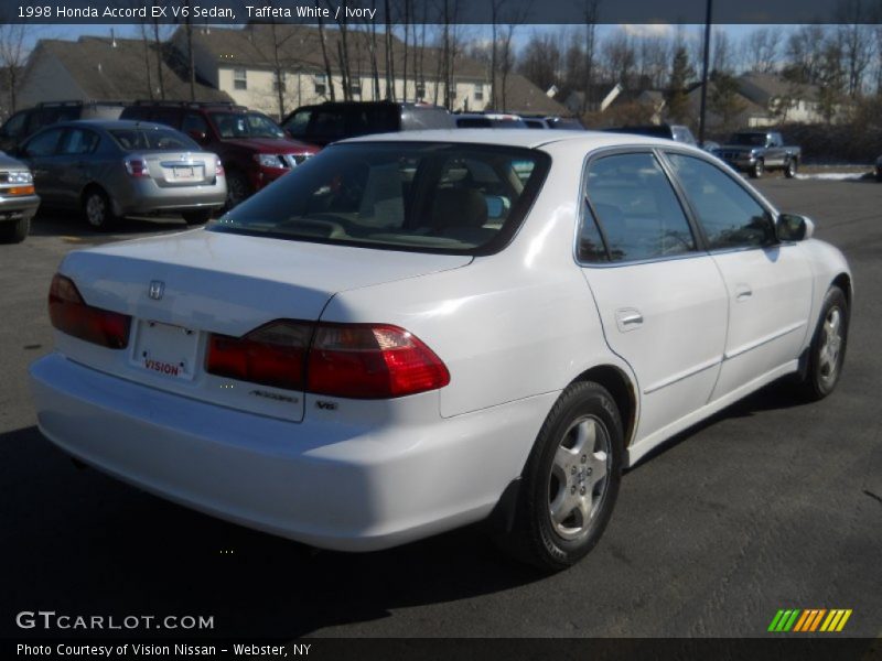 Taffeta White / Ivory 1998 Honda Accord EX V6 Sedan