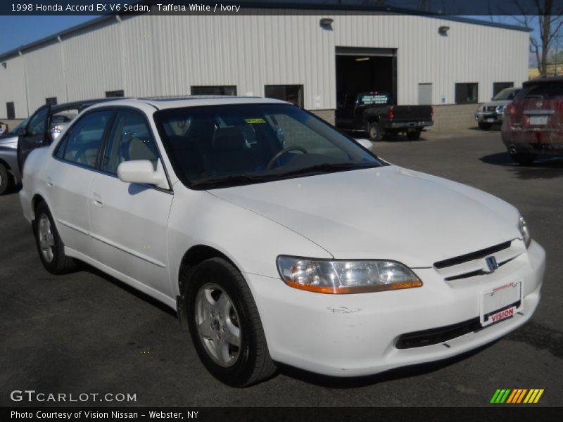 Taffeta White / Ivory 1998 Honda Accord EX V6 Sedan