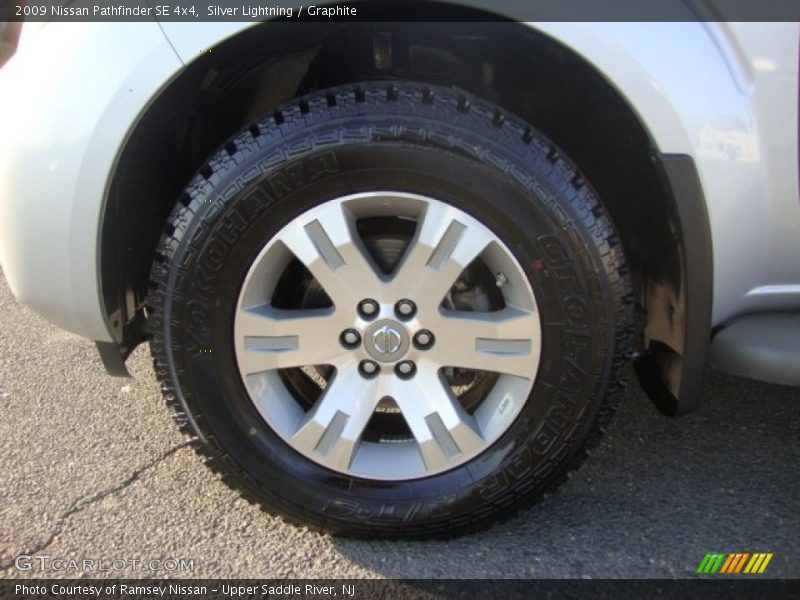 Silver Lightning / Graphite 2009 Nissan Pathfinder SE 4x4