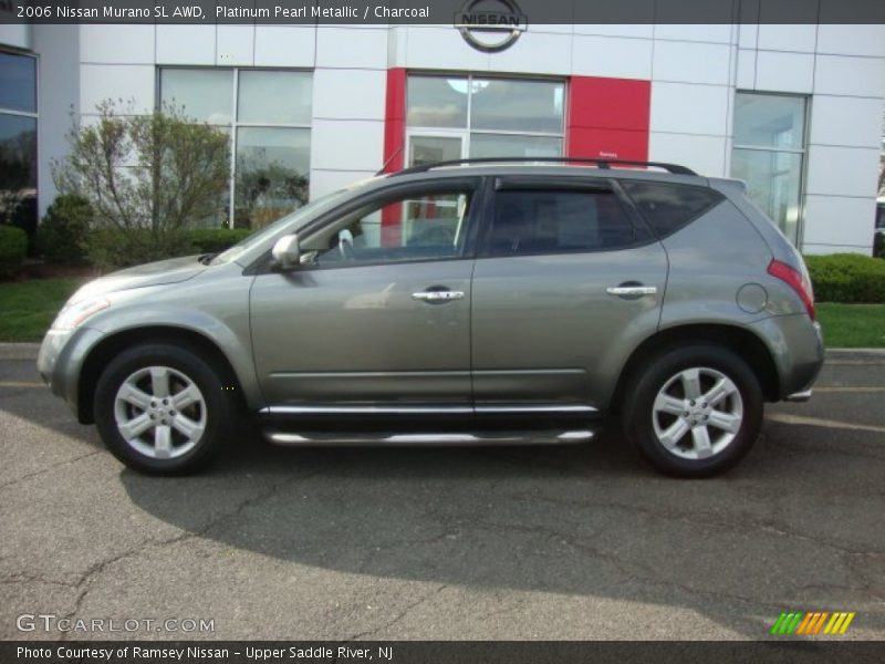 Platinum Pearl Metallic / Charcoal 2006 Nissan Murano SL AWD