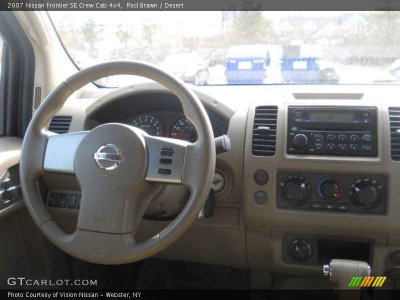 Red Brawn / Desert 2007 Nissan Frontier SE Crew Cab 4x4