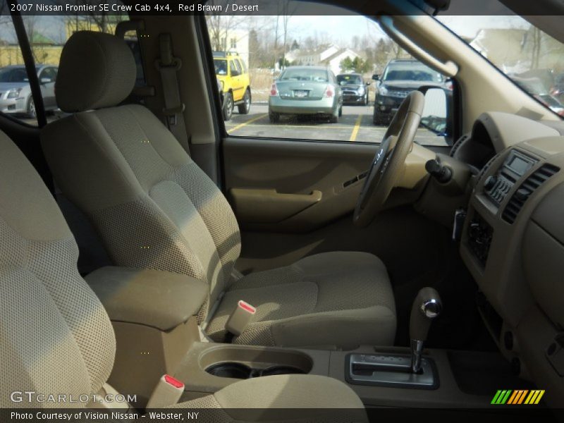 Red Brawn / Desert 2007 Nissan Frontier SE Crew Cab 4x4
