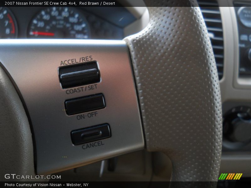Red Brawn / Desert 2007 Nissan Frontier SE Crew Cab 4x4