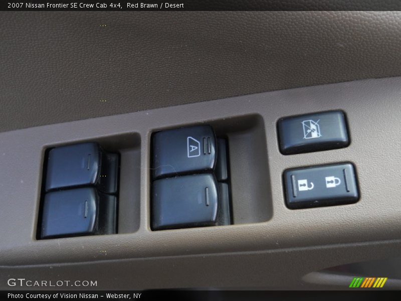 Red Brawn / Desert 2007 Nissan Frontier SE Crew Cab 4x4