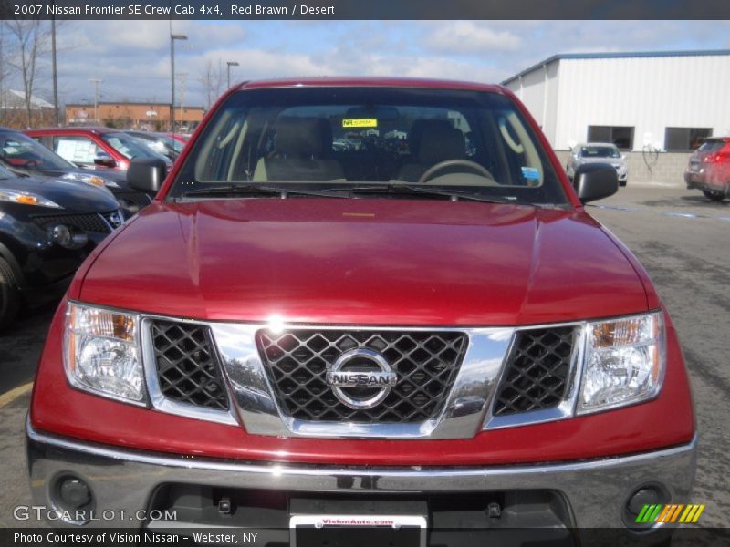 Red Brawn / Desert 2007 Nissan Frontier SE Crew Cab 4x4