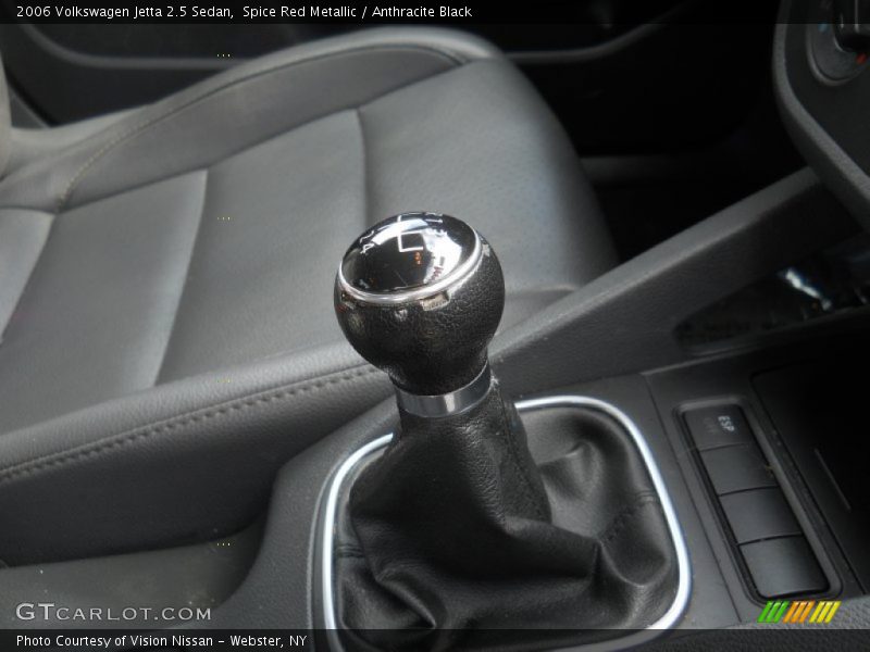 Spice Red Metallic / Anthracite Black 2006 Volkswagen Jetta 2.5 Sedan