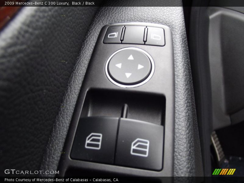 Black / Black 2009 Mercedes-Benz C 300 Luxury