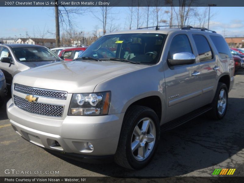 Silver Birch Metallic / Ebony 2007 Chevrolet Tahoe LS 4x4