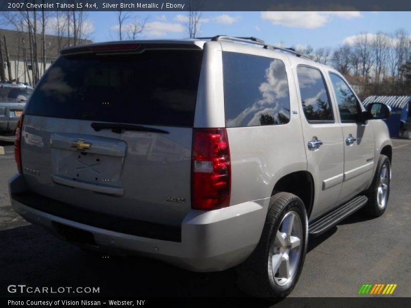Silver Birch Metallic / Ebony 2007 Chevrolet Tahoe LS 4x4