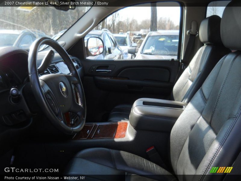 Silver Birch Metallic / Ebony 2007 Chevrolet Tahoe LS 4x4