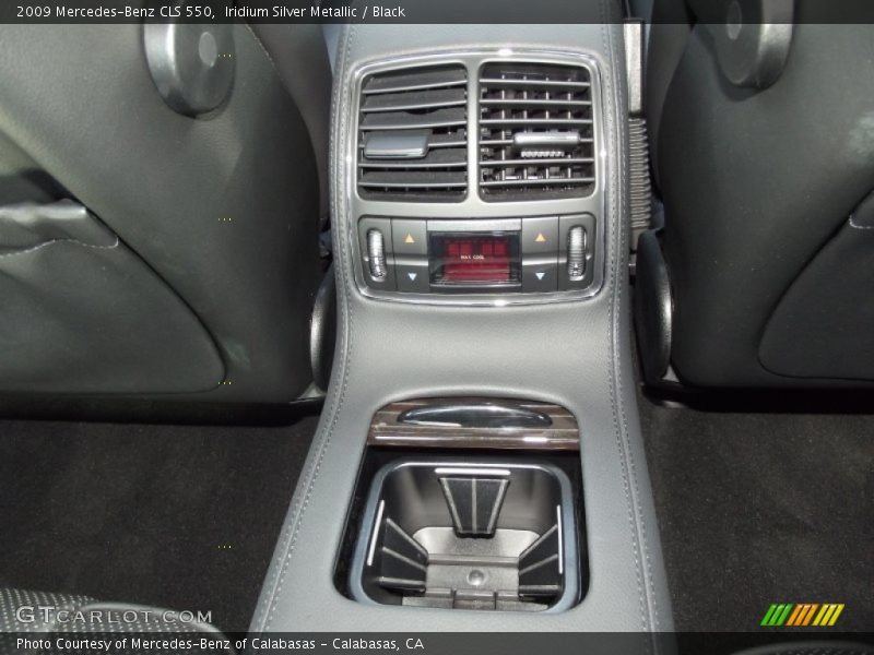 Iridium Silver Metallic / Black 2009 Mercedes-Benz CLS 550