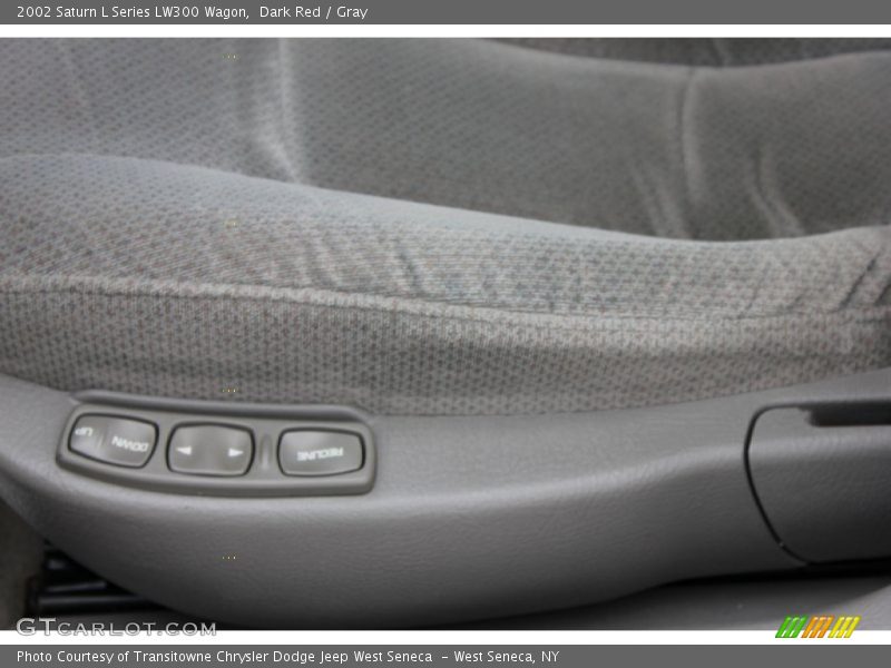 Dark Red / Gray 2002 Saturn L Series LW300 Wagon