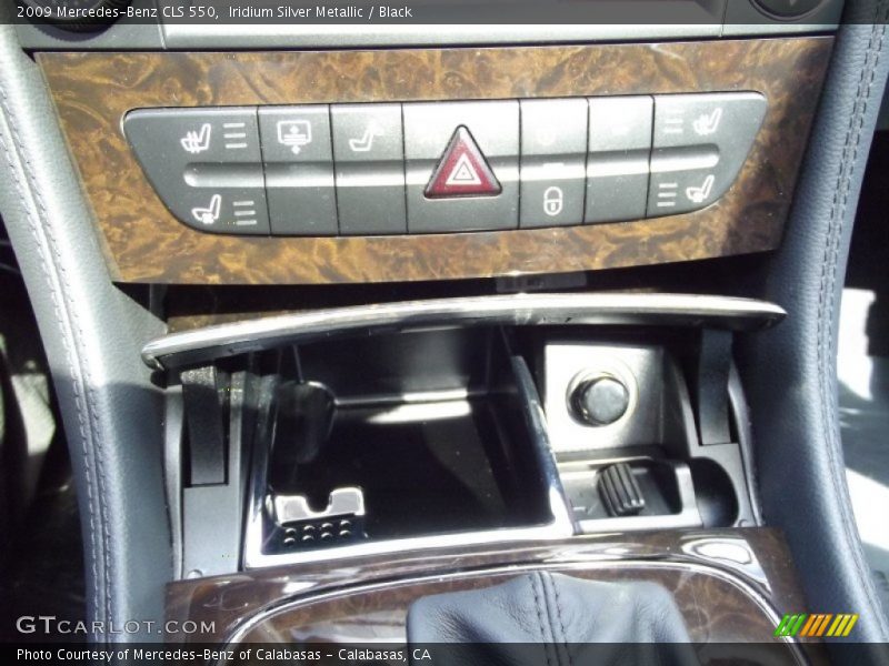 Iridium Silver Metallic / Black 2009 Mercedes-Benz CLS 550