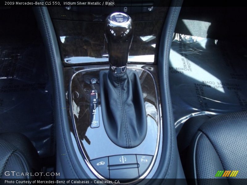 Iridium Silver Metallic / Black 2009 Mercedes-Benz CLS 550