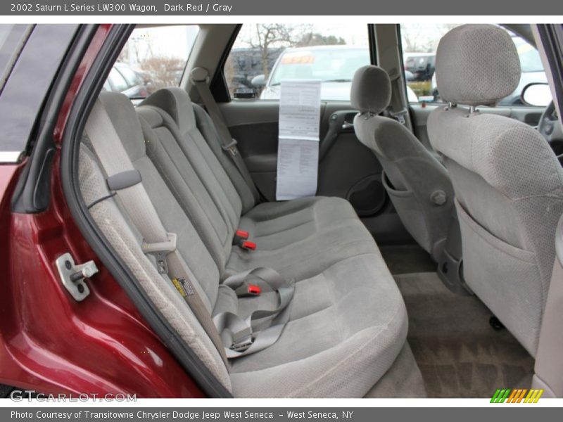 Dark Red / Gray 2002 Saturn L Series LW300 Wagon