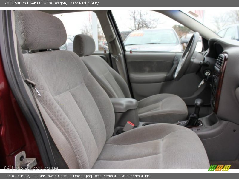Dark Red / Gray 2002 Saturn L Series LW300 Wagon