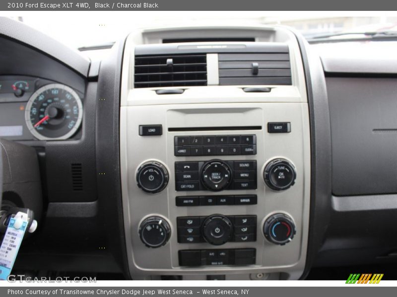 Black / Charcoal Black 2010 Ford Escape XLT 4WD