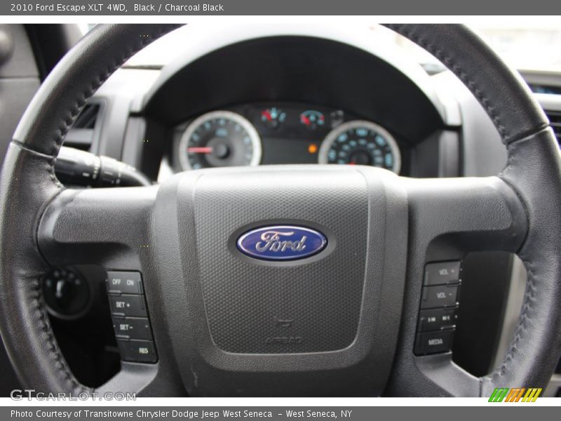 Black / Charcoal Black 2010 Ford Escape XLT 4WD