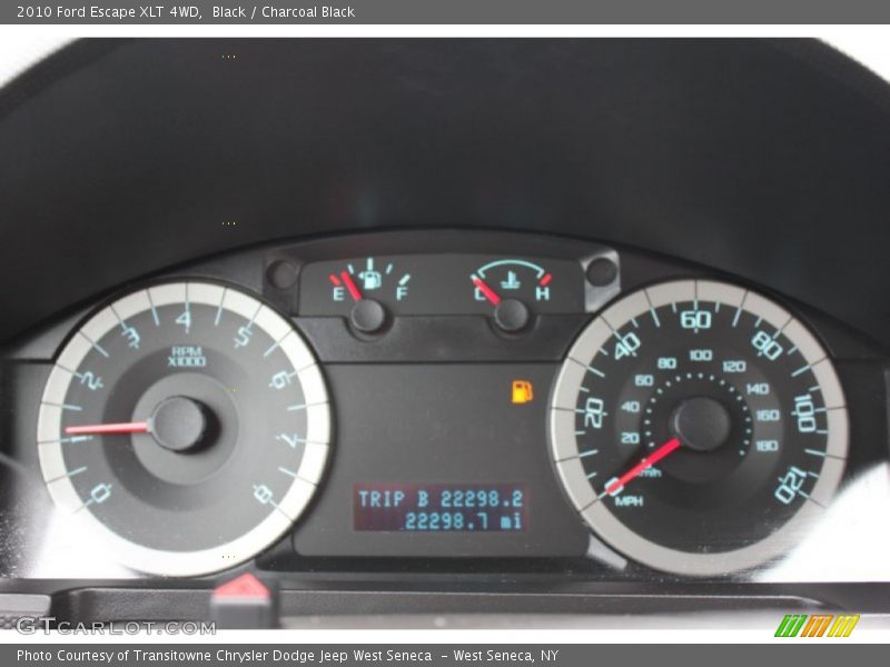 Black / Charcoal Black 2010 Ford Escape XLT 4WD